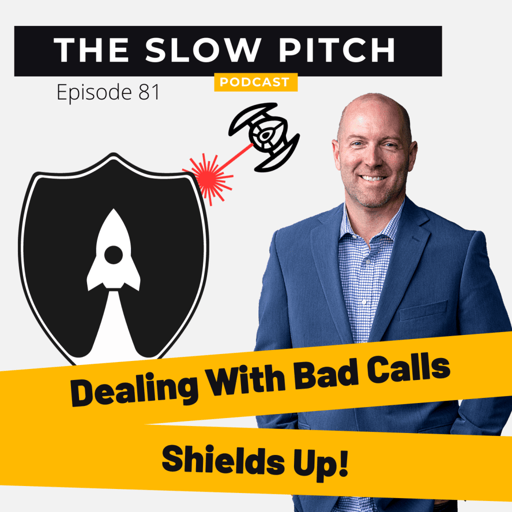 Recover from Bad Sales Calls - The Slow Pitch Sales Podcast - ep 81
